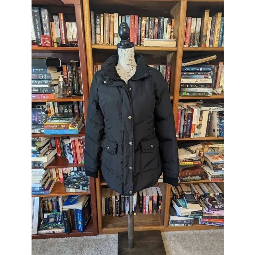 Betsey Johnson Women’s Small Black Full Zip Puffer jacket